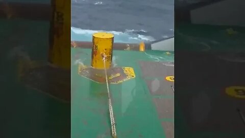 Buoy Catching Out In The Oil Patch. #trending #shorts #offshore #buoy #lifeatsea #merchantvessel