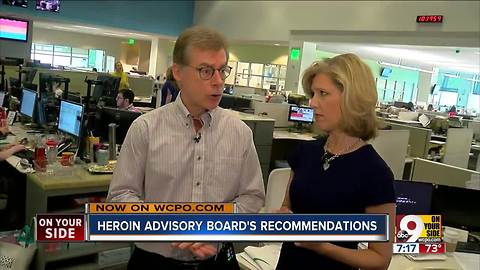 Heroin advisory board's recommendations