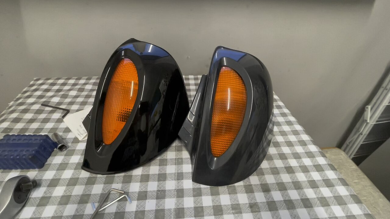 AliExpress BMW RT mirror pods