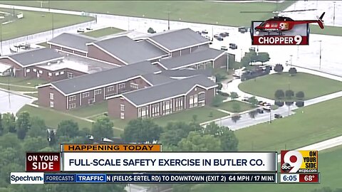 Large-scale active shooter exercise in Butler County today