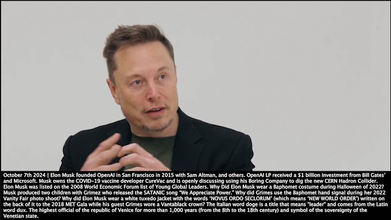 Elon Musk | Tucker Interviews Elon Musk: "Would I Prefer to Be Alive & See the Advent of Digital Super Intelligence? Let's Say You Knew For Sure It Would Kill Everyone? If It's Going to Happen, I Prefer to See It Than Not See It."