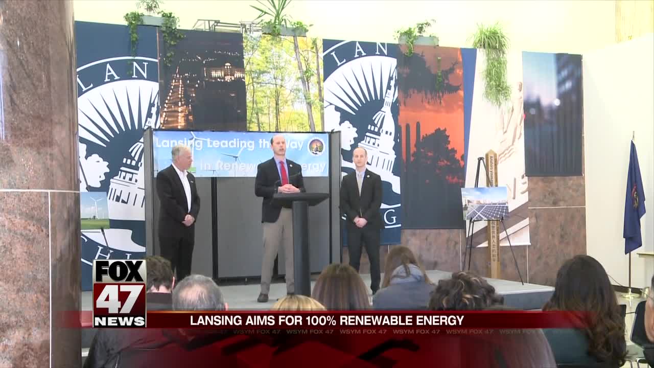 City of Lansing Leads the State of Michigan in Renewable Energy Efforts