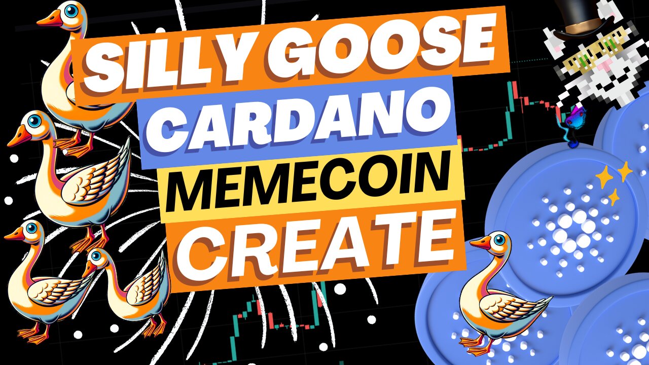 🦆Silly Goose🦆 Cardano Memecoin Creation Tutorial Part 1