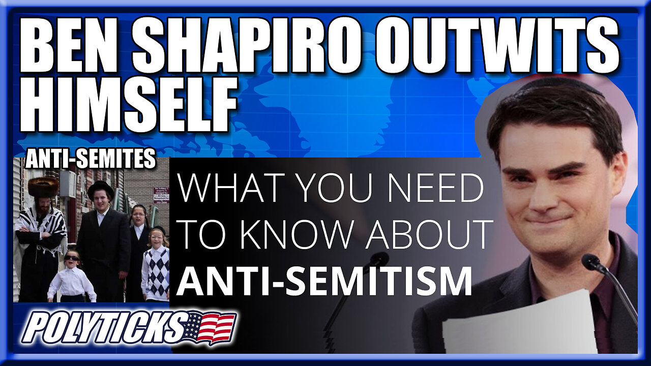 Ben Shapiro Accidentally Admits Anti-Zionism is NOT Antisemitism