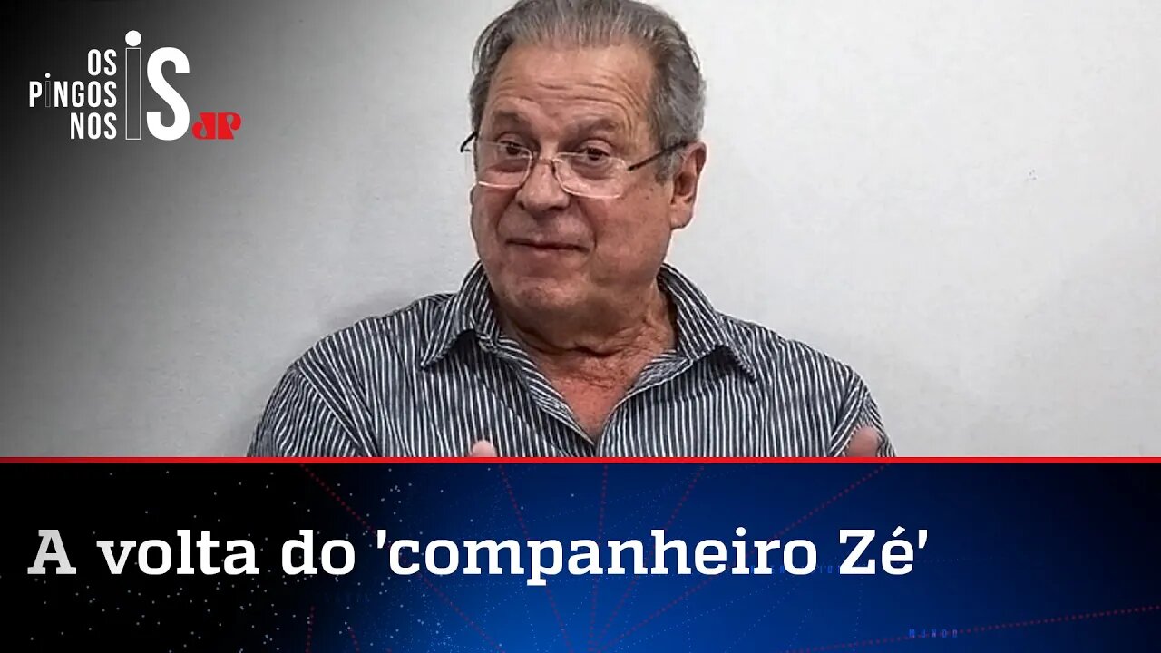 Dirceu reaparece em festa e mostra quem dá as cartas no PT