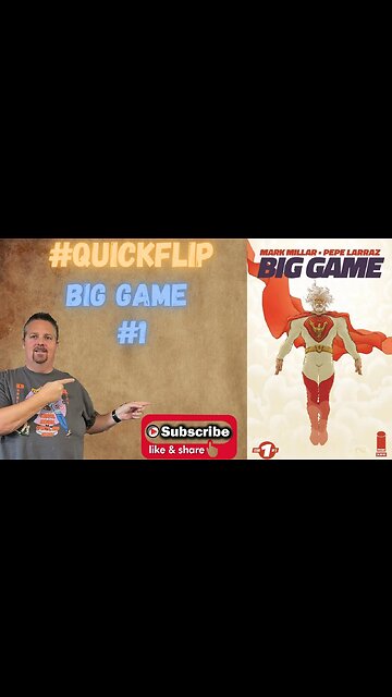 Big Game #1 Image Comics #QuickFlip Comic Review Mark Millar,Pepe Larraz #shorts
