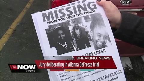 Jury deliberations begin in Christopher Whitaker case: Man accused of killing Alianna DeFreeze