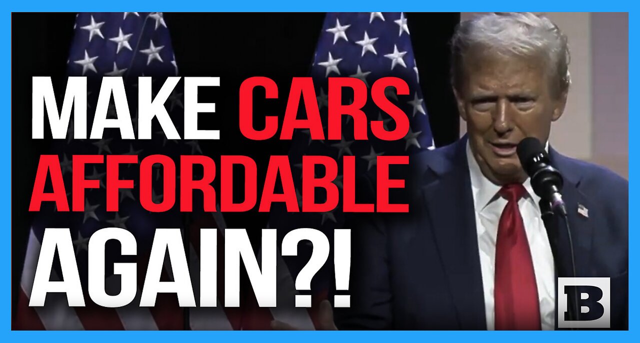 Make Cars Affordable Again! — Trump Unveils Plan to Make Car Loan Interest Tax-Deductible