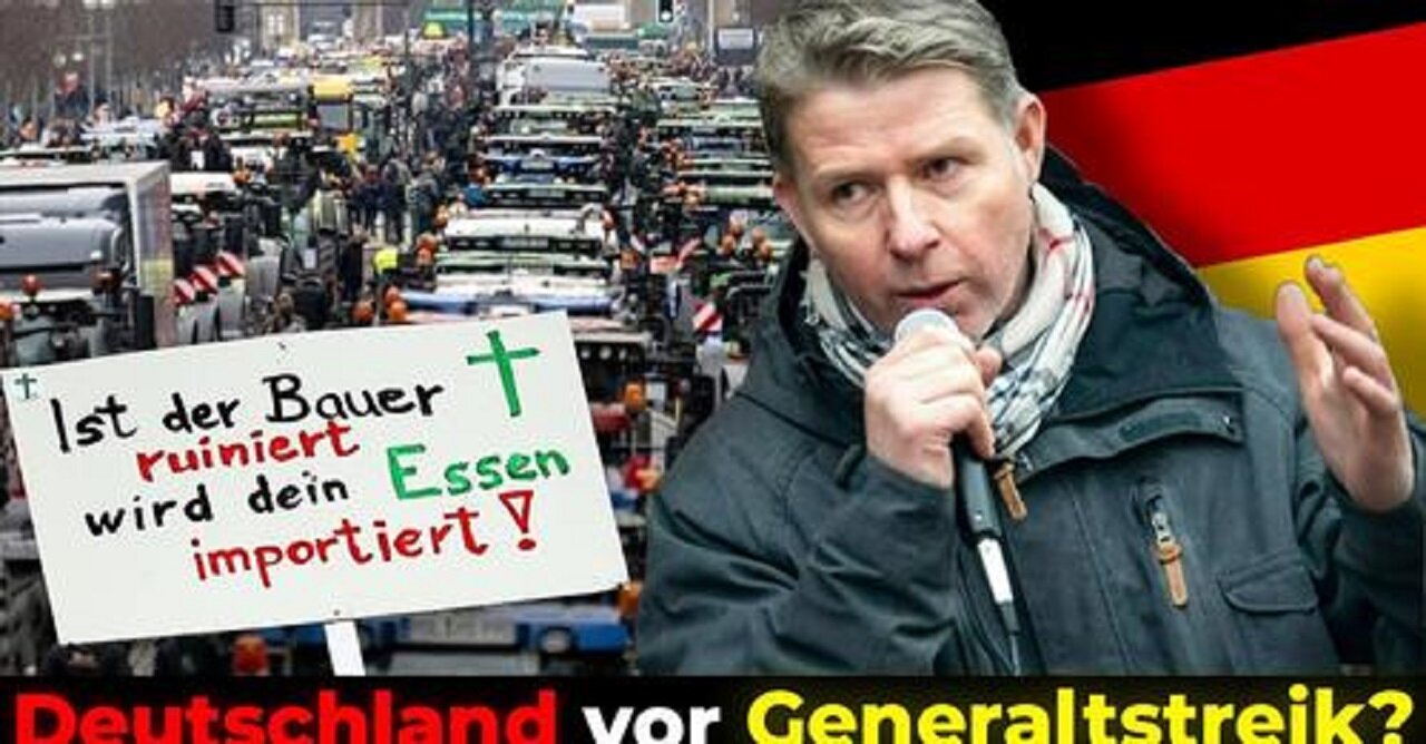 Größte Proteste seit 2. Weltkrieg erwartet! Die Bauern machen ernst! Interview mit Anthony Lee