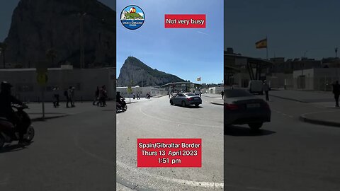 Spain Gibraltar Border 13 April 2023