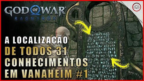 God of war Ragnarok, A localização de todos os 31 conhecimentos em Vanaheim | Super dica