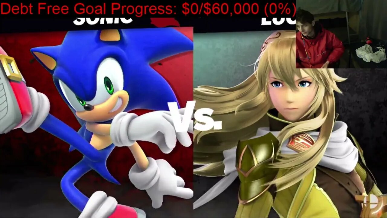 Lucario VS Sonic The Hedgehog In A Super Smash Bros Ultimate Match With Live Commentary