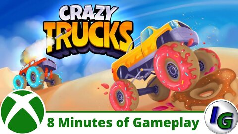 Crazy Trucks 8 Minutes of Gameplay on Xbox