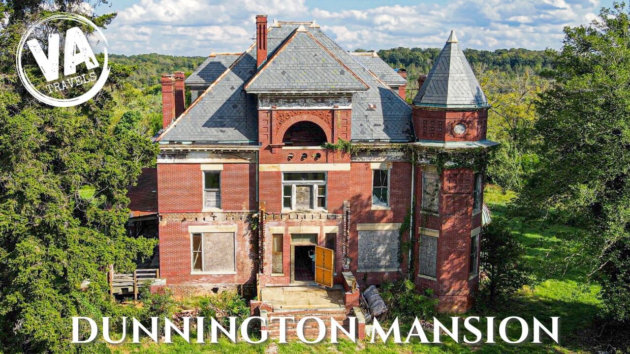 DUNNINGTON MANSION ..abandoned manor in Farmville, Virginia