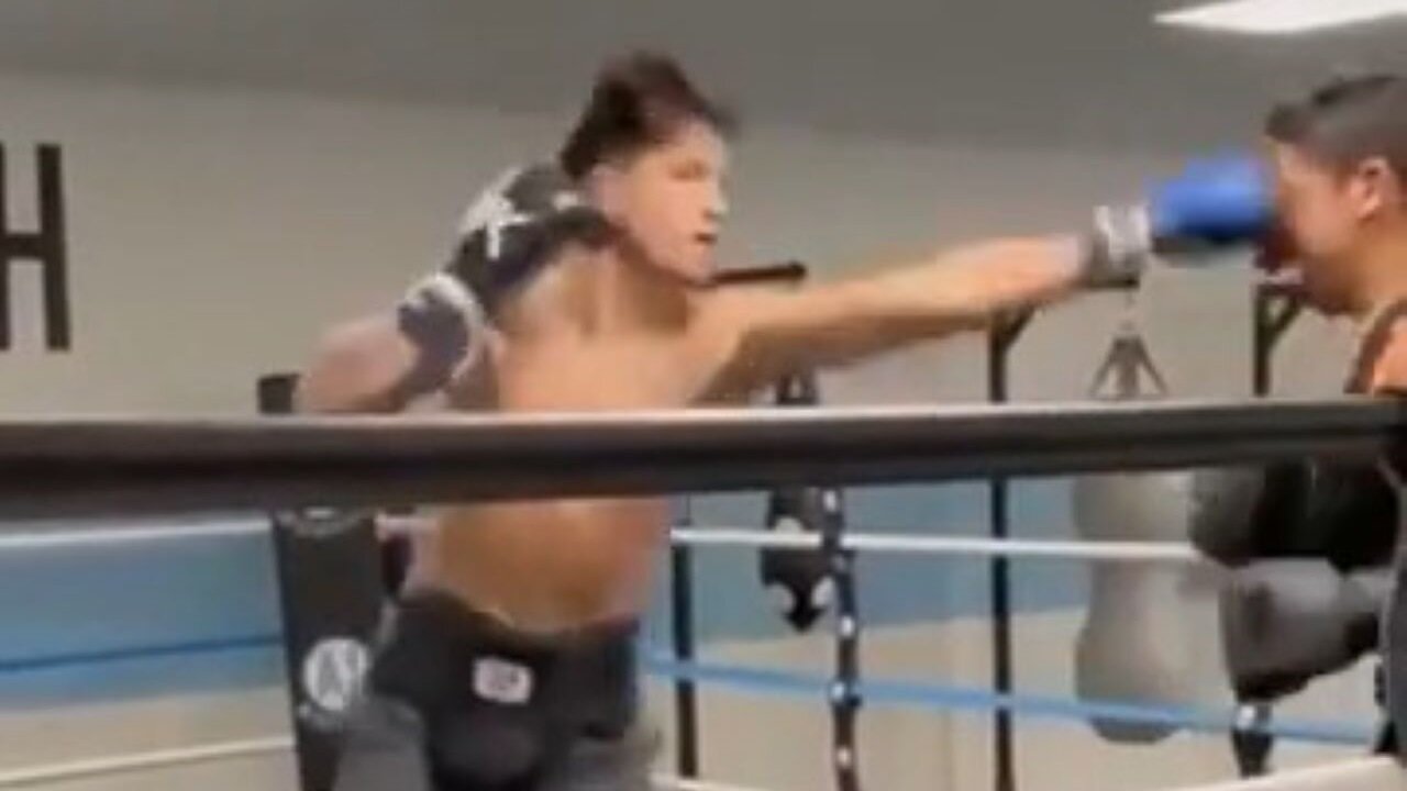 Pro Boxer Spars With His High School Bully And It Doesn't End Well For The Bully