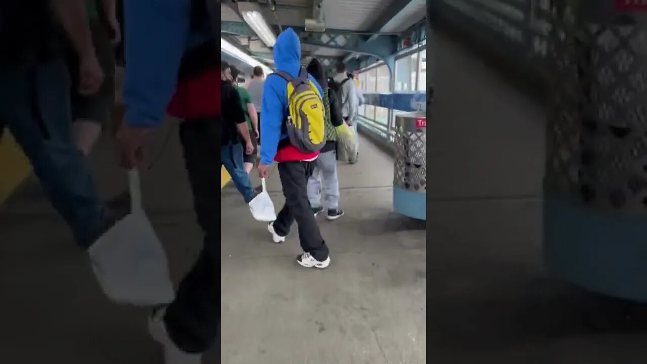 Demon Train Entering Kensington & Allegheny