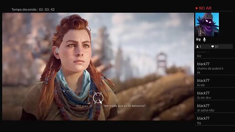 Jogar Horizon Zero Dawn Ao Vivo (01)