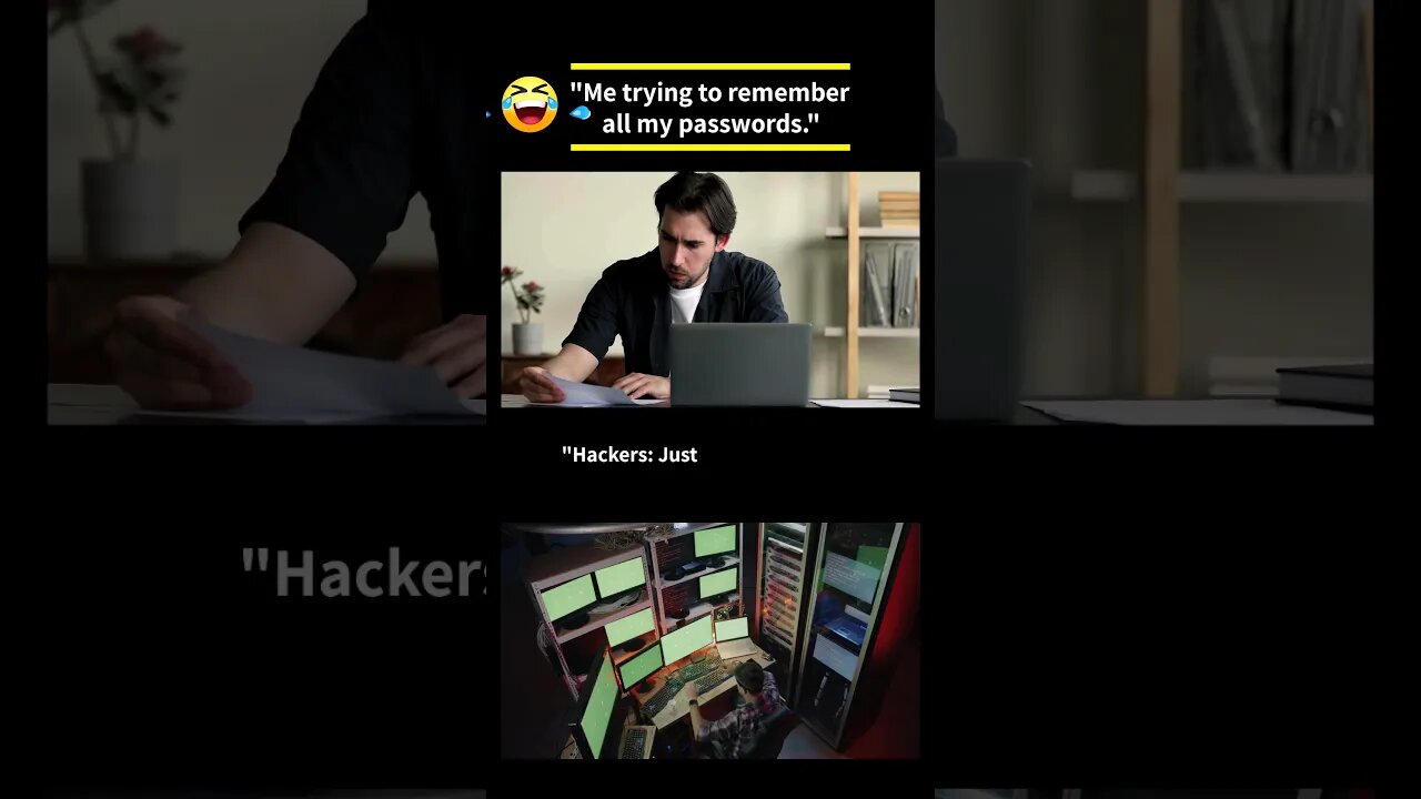 Password Panic: Hacker's Dilemma!😂