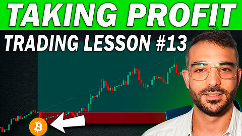 How to Take Profit in #Crypto Trading 💰 | Trading Lesson #13