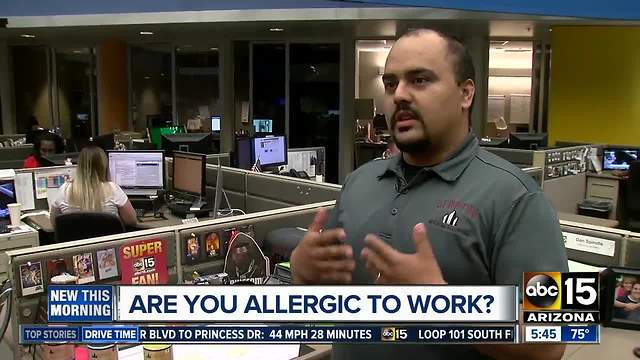 Are you allergic to work?