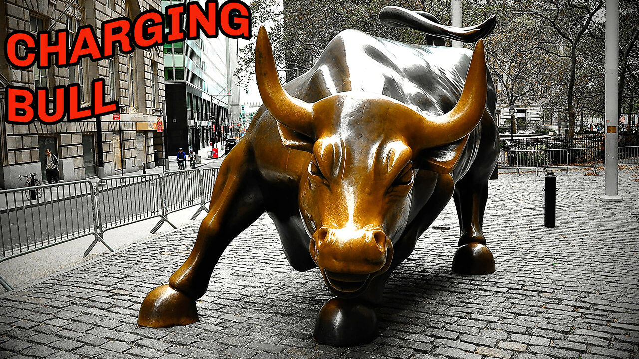 Charging Bull - Bowling Green - New York City - with animated map