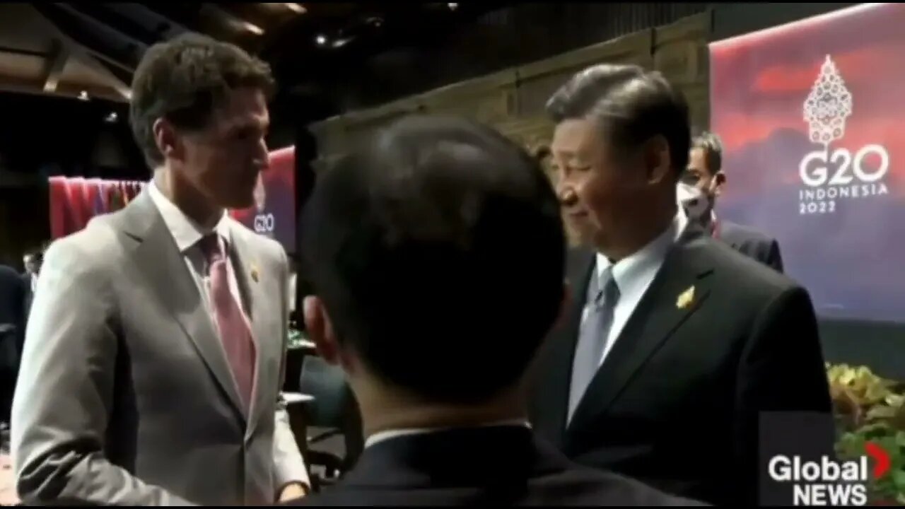 Xi Gives Trudeau Bubble Guts