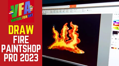 Master the Art of Drawing Fire on Paintshop Pro 2023