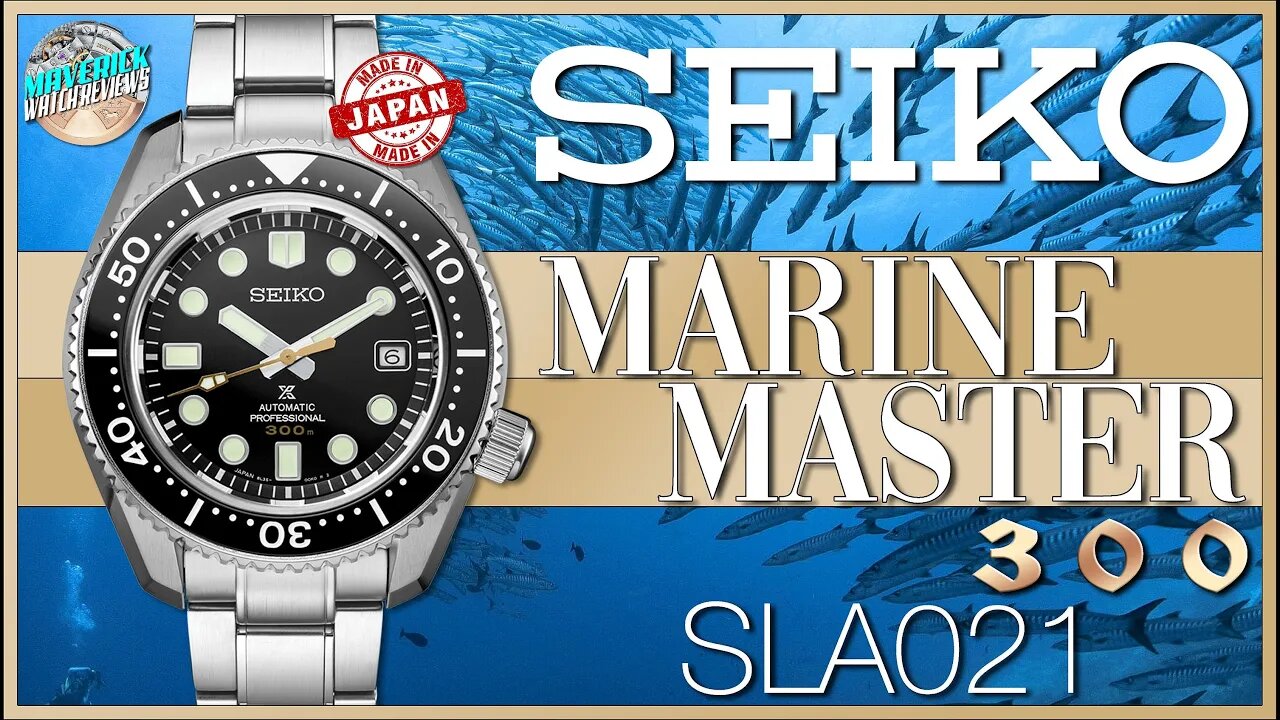 Almost Perfect! | Seiko Marine Master Professional 300m Automatic SLA021 Unbox & Review Maverick