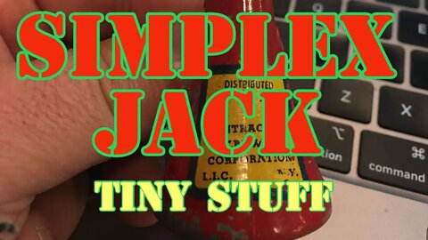 Vintage Tools - Simplex Jack - Very Neat little Jack