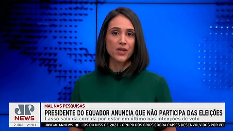 Presidente do Equador anuncia que não participa das eleições no país