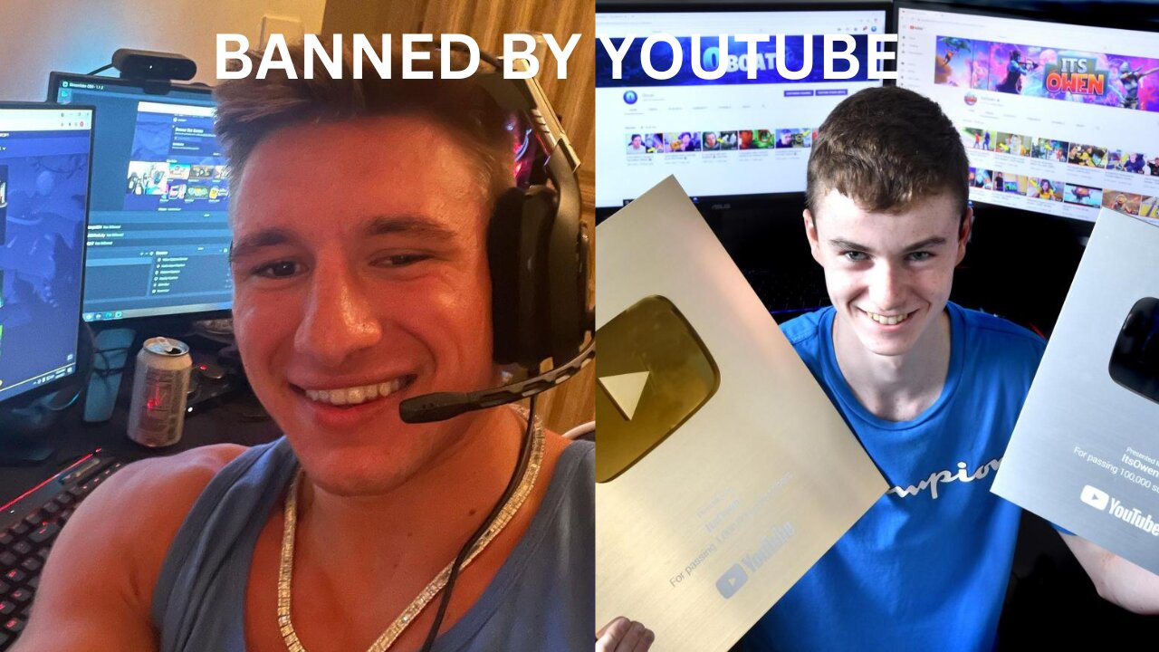 Top ten channels banned by YouTube