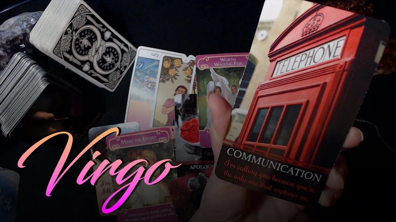 Virgo♍ A SOULMATE will CONTACT YOU & MAKE THE EFFORT! Confused & want to figure us out!