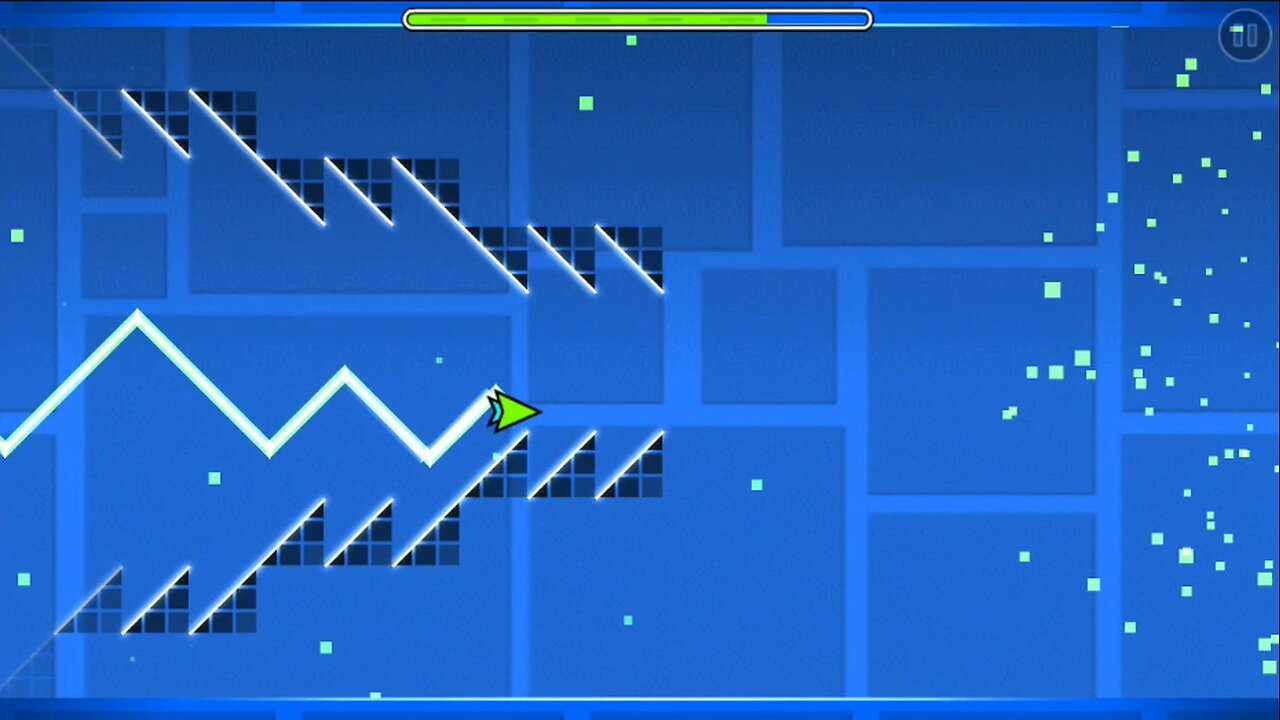 Geometry Dash noob versus pro