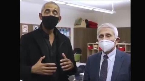 OBAMA AND FAUCI PROMOTE THE NEW VACCINE ("BOOSTER")(SEPTEMBER 28, 2023)