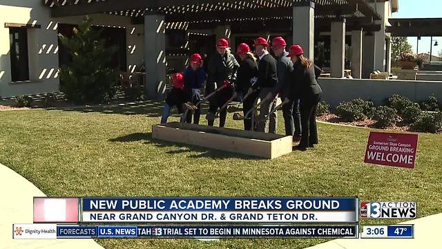 Groundbreaking for new public academy