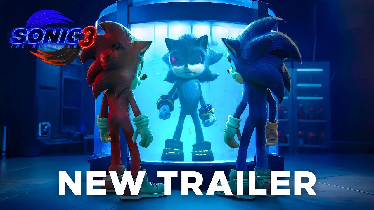 Sonic the Hedgehog 3 | New Trailer (2024 Movie) Jim Carrey, Keanu Reeves