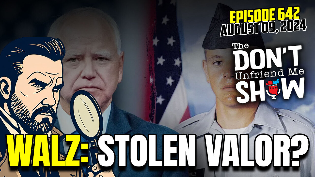 Did Tim Walz Steal Valor?