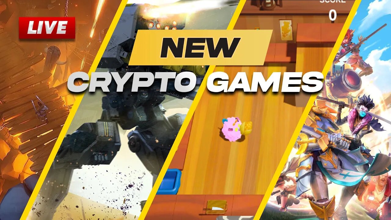 Exploring NEW crypto games!