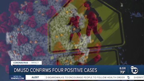 DMUSD confirms four positive COVID-19 cases