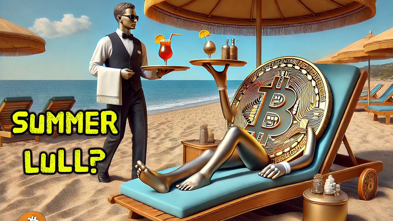 Bitcoin holding support, summer lull? Assange home, debate idiocy, climate idiocy - Ep.144