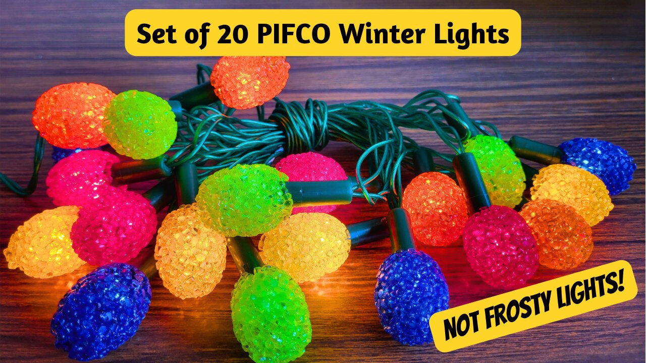 PIFCO Winterlights - NOT Frosty Lights