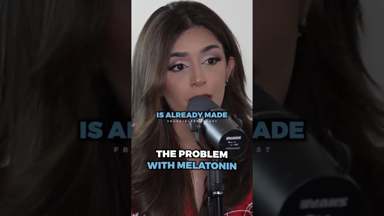 This is the PROBLEM with MELATONIN..