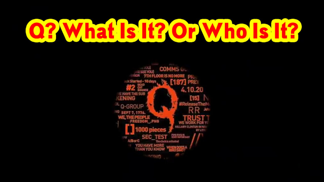 Q? What Is It? Or Who Is It? Q Is Military Information Dissemination.