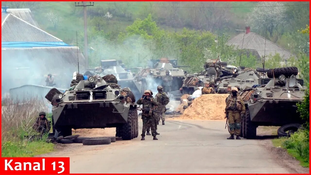 Ukraine closed eastern front line in Kursk to Russians, thousands of Russian soldiers are surrounded