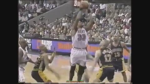 Alonzo Mourning 21 Points Vs. Pacers, 1997-98.