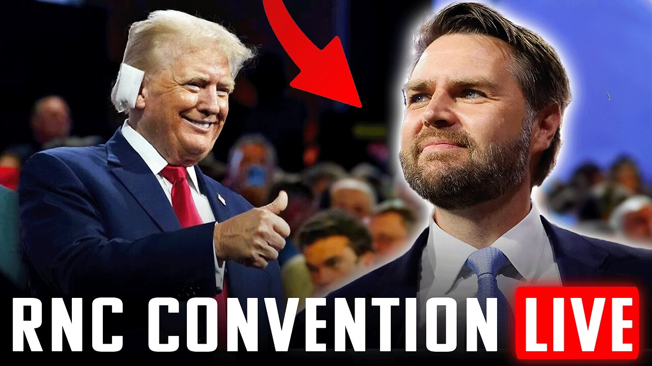 🔴LIVE NOW: JD Vance and Trump Speaking at the RNC Convention