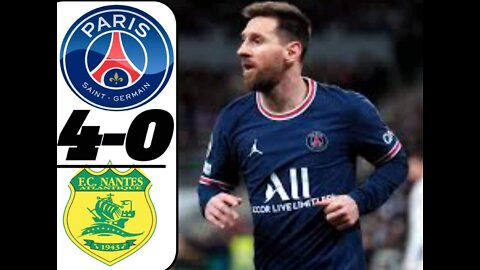 Paris Saint Germain vs Nantes 4-0 France Trophee des Champions 2022 All Goals And Highlights