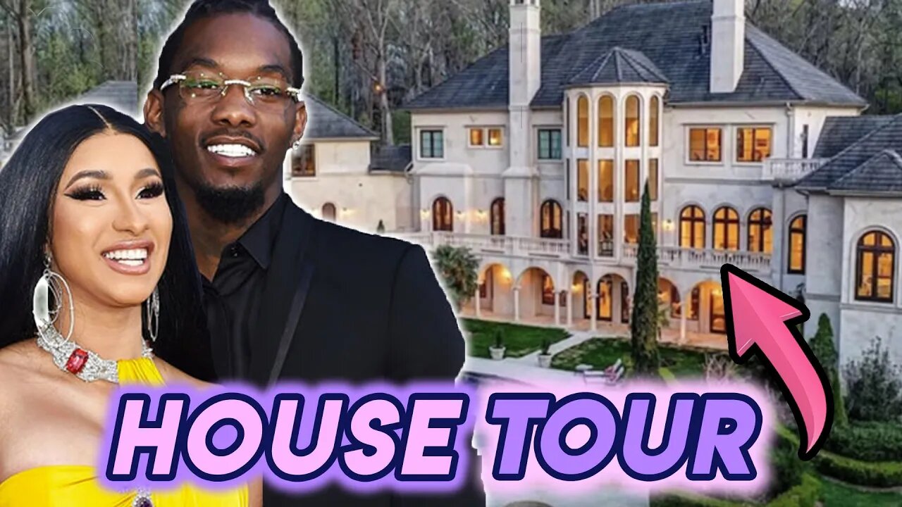 Cardi B & Offset House Tour | New Buckhead Atlanta Mega Mansion
