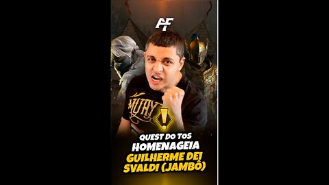 Quest Homenageia Guilherme Dei Svaldi (Jambo) - Flow Podcast