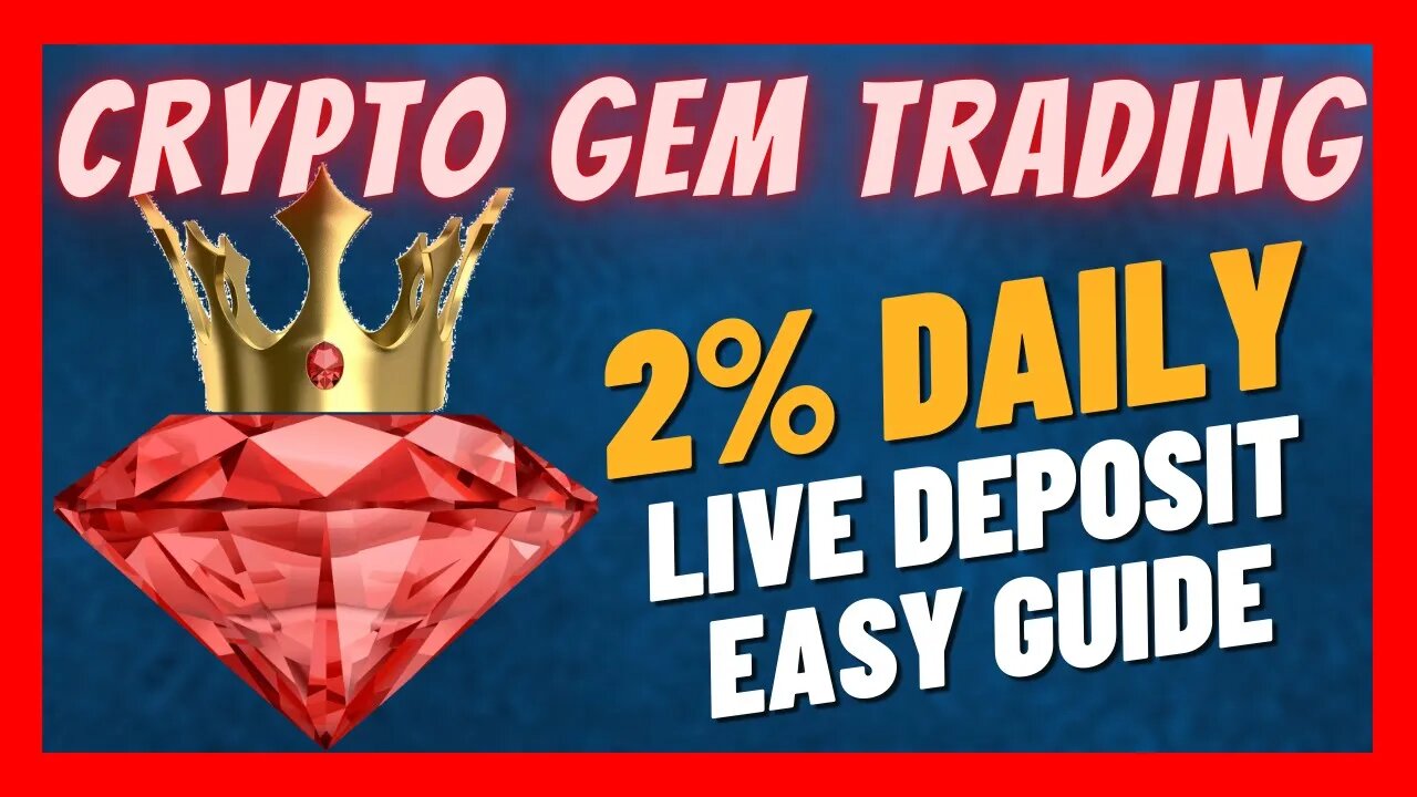 Crypto Gem Trading Review 🚧 2% Daily ROI 🚧 Is This Legit❓